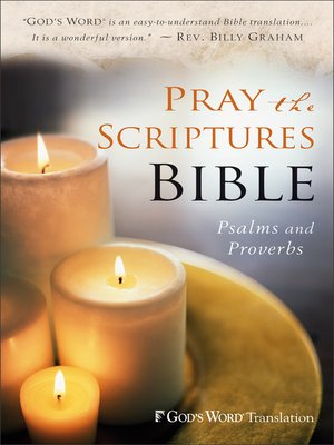 cover image of Pray the Scriptures Bible